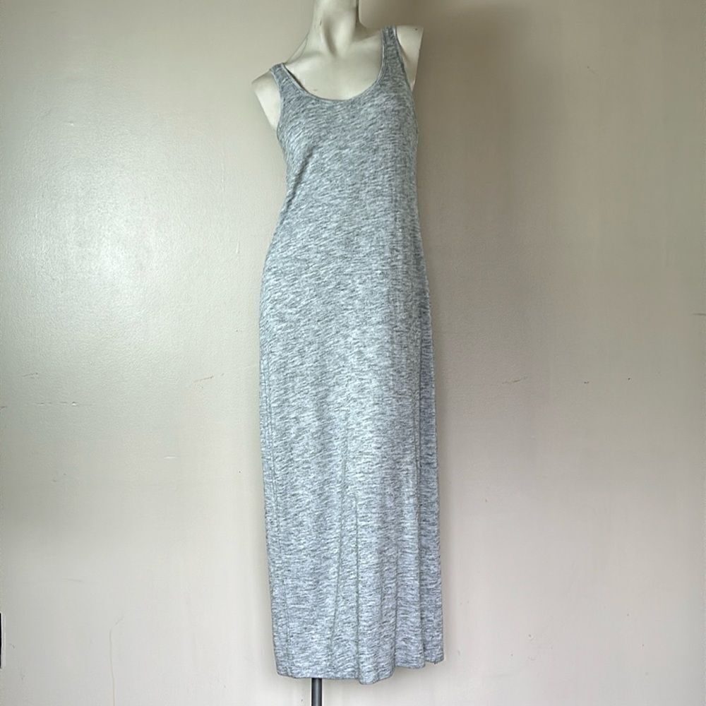 Women’s LOU & GREY Heather maxi tank dress size small gray